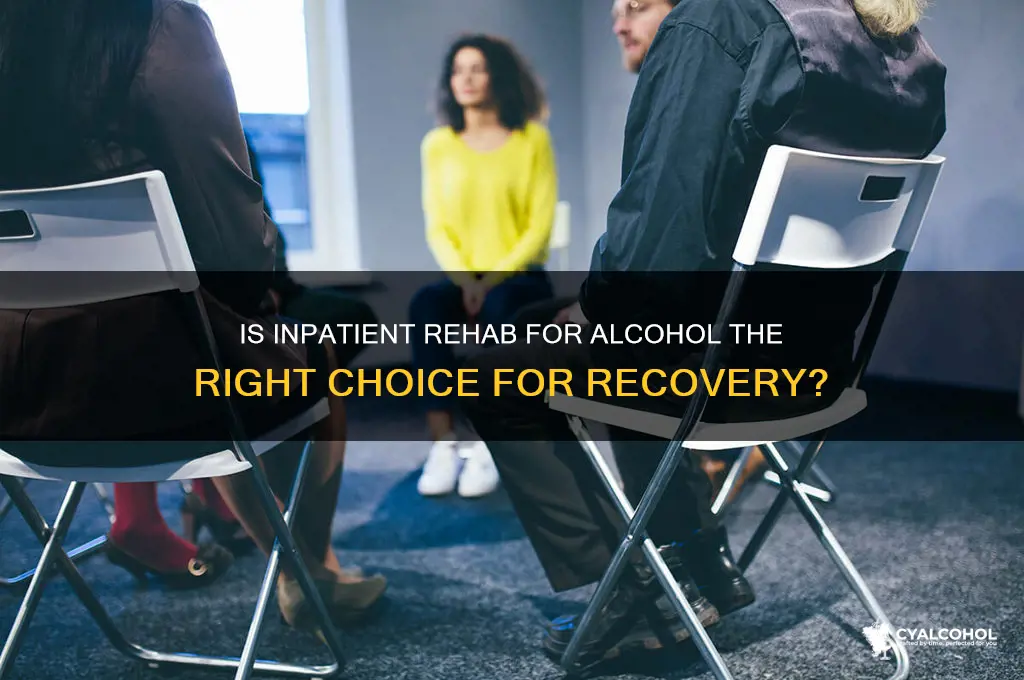 is inpatient rehab offered for alcohol