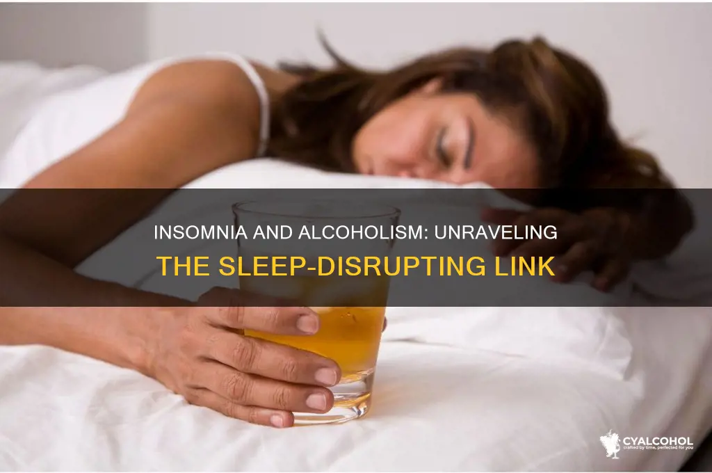 is insomnia a symptom of alcoholism