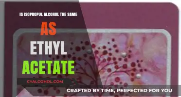The Difference Between Isopropyl Alcohol and Ethyl Acetate