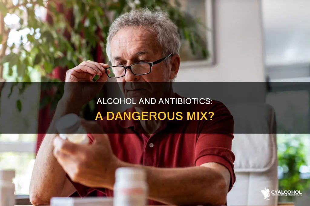 is it a myth about alcohol and antibiotics