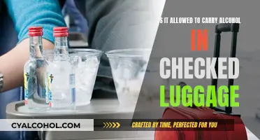 Alcohol in Checked Luggage: What Are the Rules?