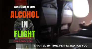 Alcohol in Flights: What's Allowed?