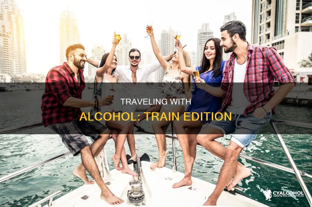 is it allowed to carry alcohol in train