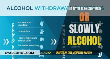 Quitting Alcohol: Cold Turkey or Slowly?