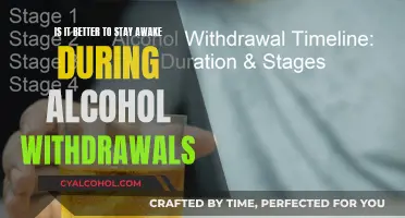 Staying Awake: A Safer Way to Navigate Alcohol Withdrawals?