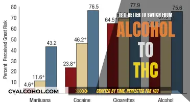 Alcohol vs THC: Exploring Safer Alternatives