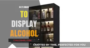 Is Displaying Alcohol at Home Tasteless or Totally Acceptable?