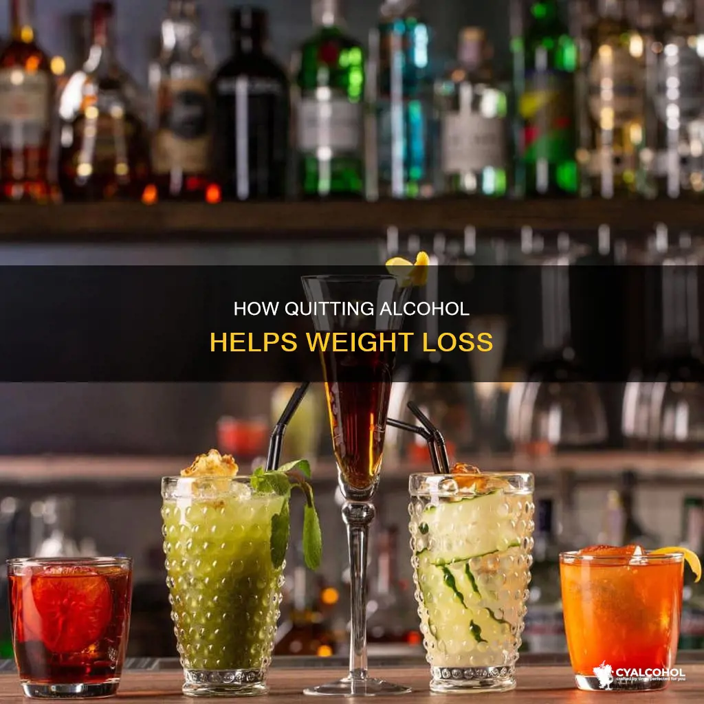 is it easier to lose weight after quitting alcohol