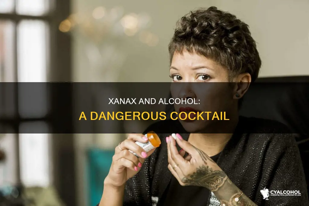 is it easy to overdose on xanax and alcohol