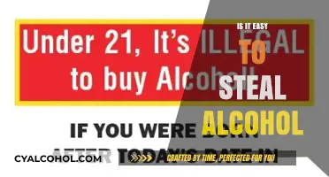 Stealing Alcohol: How Easy Is It and What Are the Risks?