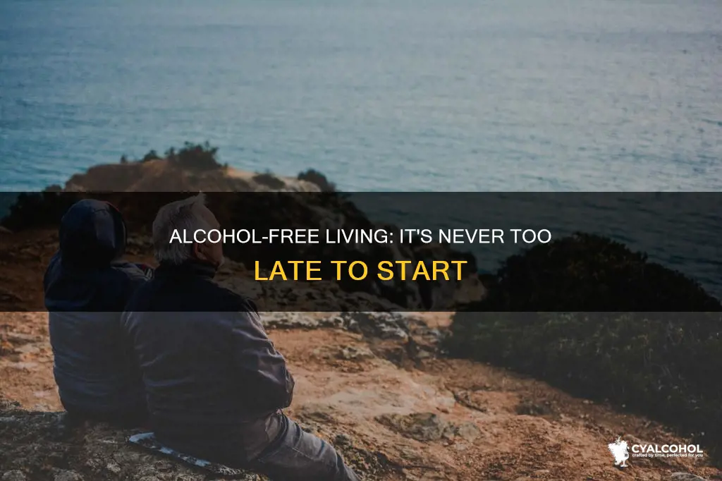 is it ever too late to give up alcohol