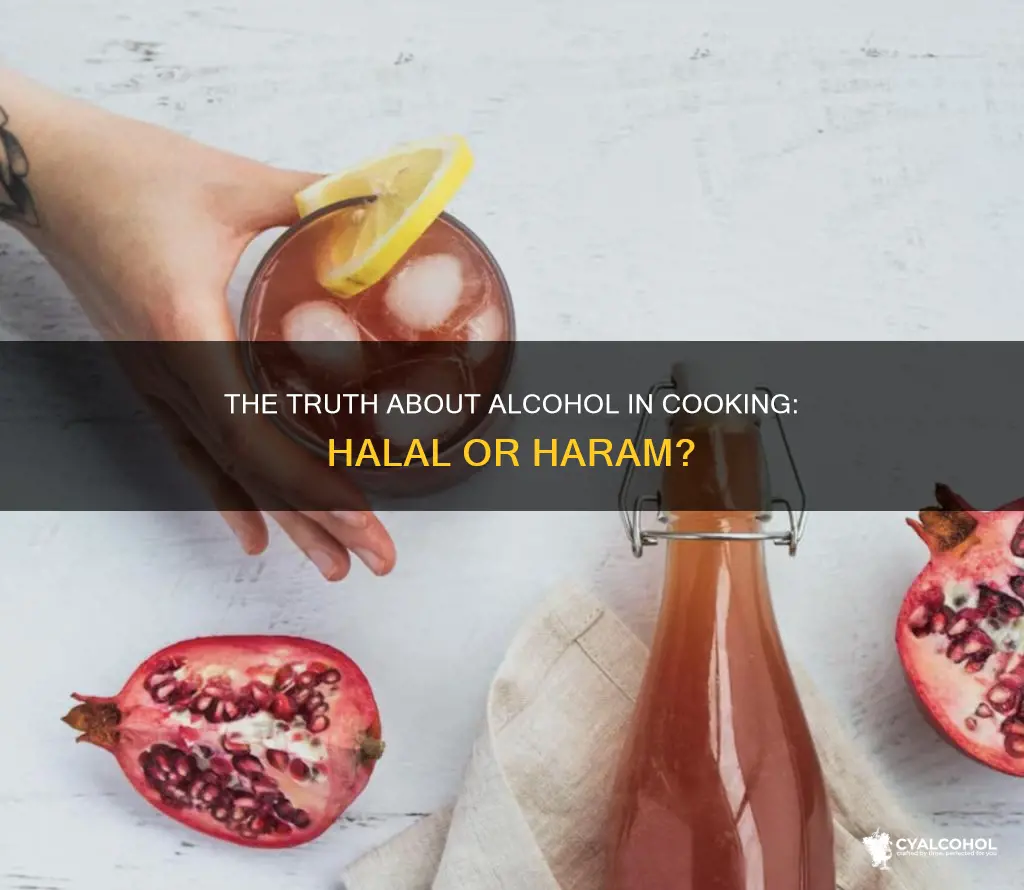 is it haram if the alcohol has cooked off