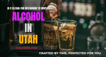 Alcohol Display Laws in Utah: What Restaurants Need to Know