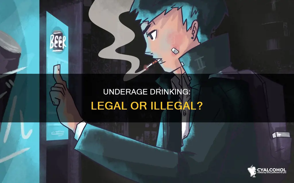 is it illegal to ask for alcohol under 21