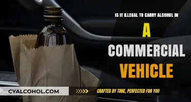 Alcohol in Commercial Vehicles: What's the Law?