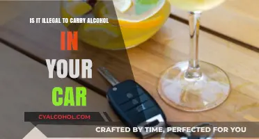 Alcohol in Your Car: Is It Legal?