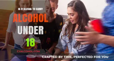 Alcohol and Minors: What's the Law?