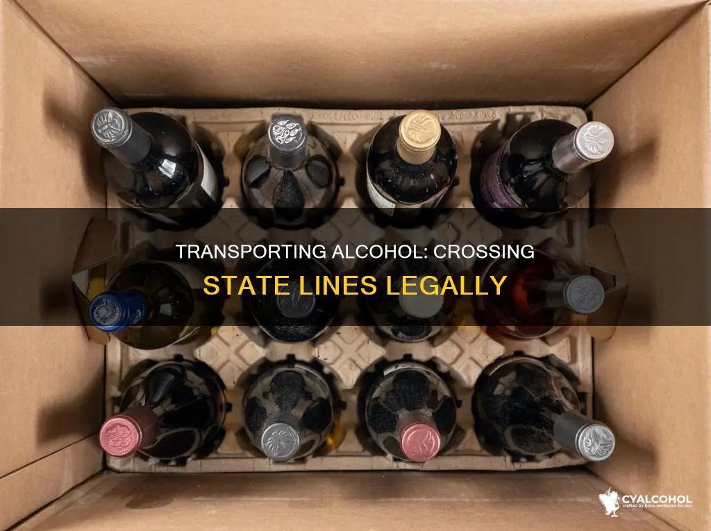 is it illegal to cross state lines with alcohol