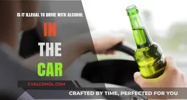 Alcohol in Cars: Is it Legal?