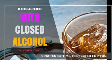 Driving with Sealed Alcohol: Is it Legal?