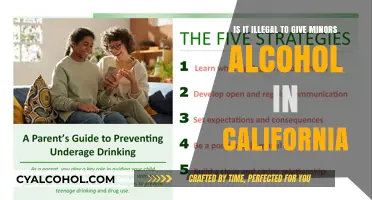 California's Strict Alcohol Laws: Minors and Drinking