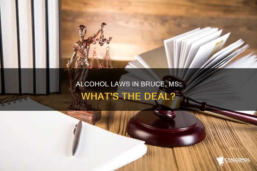 is it illegal to have alcohol in bruce ms