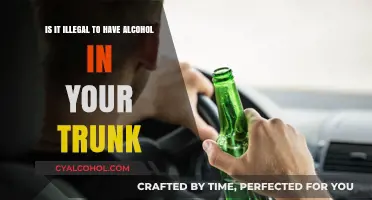 Alcohol in Your Trunk: Is It Legal?