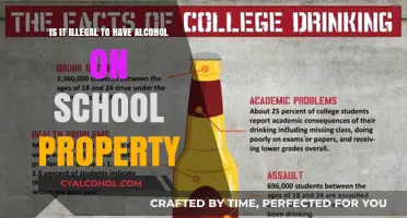 Alcohol on School Property: What's the Law?