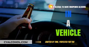 Alcohol in Vehicles: Is it Illegal?