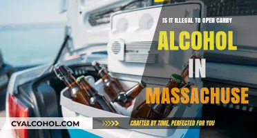 Alcohol Open Carry: Legal in Massachusetts?