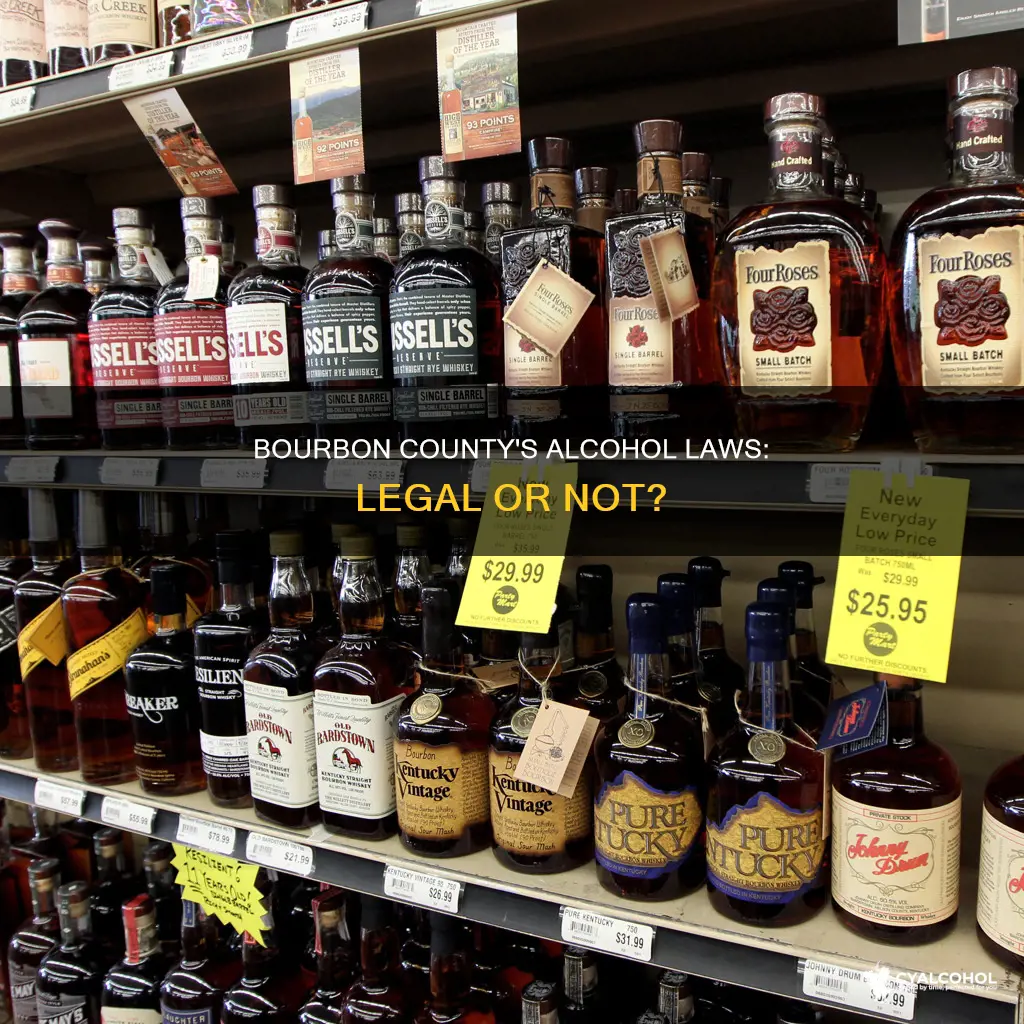 is it illegal to purchase alcohol in bourbon county
