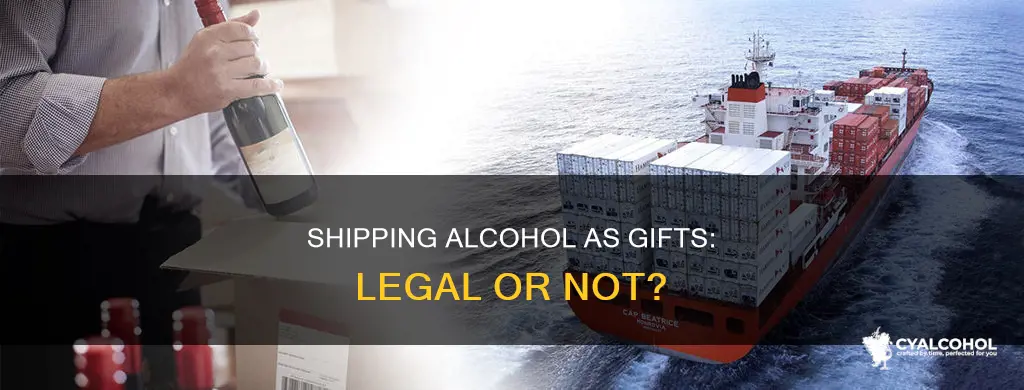 is it illegal to ship alcohol as a gift