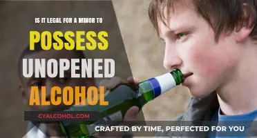 Laws on Minors Possessing Unopened Alcohol: What's the Verdict?