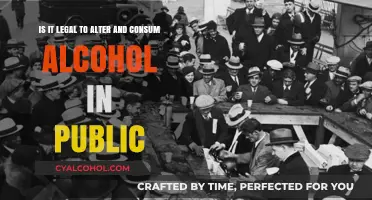 Public Drinking and Altering Alcohol: What's Legal?