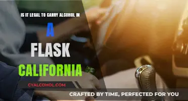 Flask-Carrying in California: What's the Law?