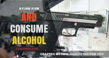 Alcohol and CCW: What's the Legal Stand?