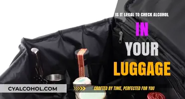 Checking Alcohol: What's Allowed in Checked Luggage?
