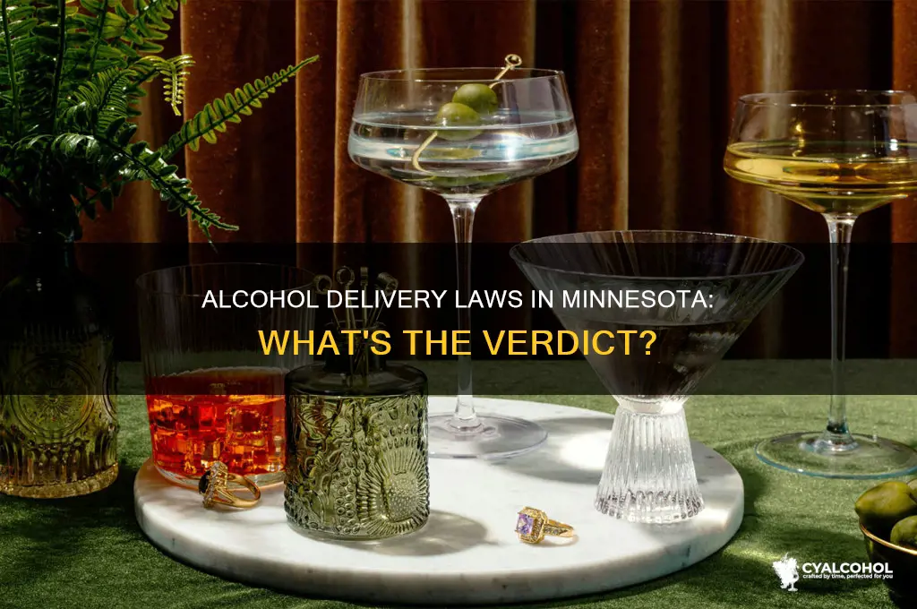 is it legal to deliver alcohol in minnesota