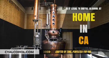 Home Alcohol Distilling: California's Legal Take