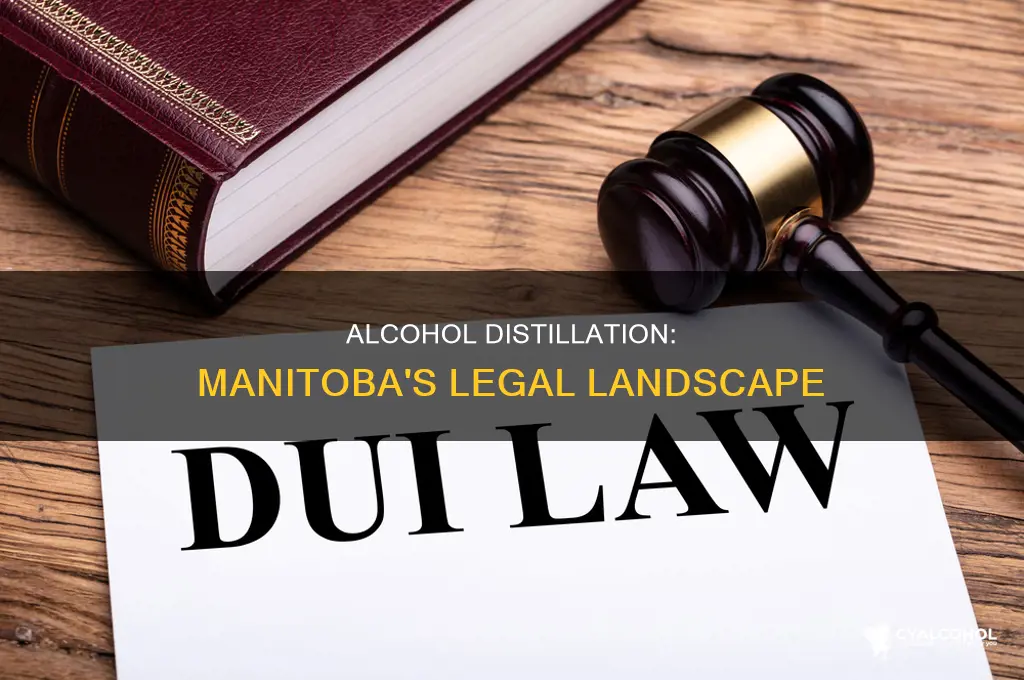 is it legal to distill alcohol in manitoba
