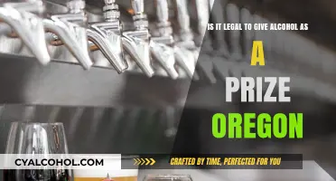 Alcohol as a Prize: Is It Legal in Oregon?