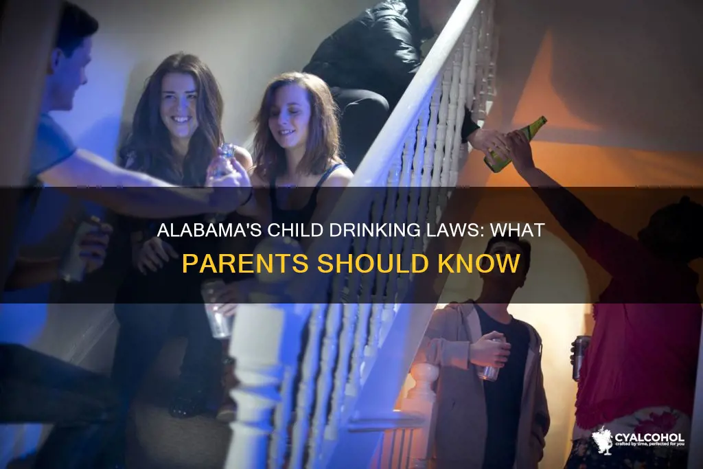 is it legal to give your child alcohol in al