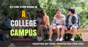 Alcohol on Campus: What's the Law?