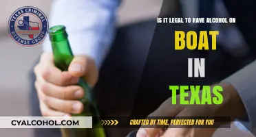 Alcohol on Texas Boats: What's the Law?