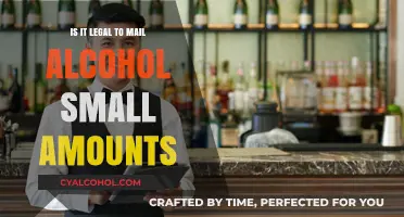 Mailing Alcohol: Legal Limits for Small Amounts Explained