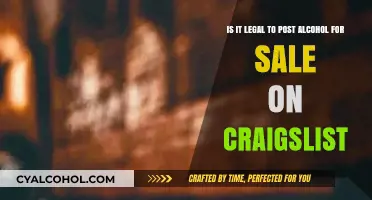 Alcohol Sales on Craigslist: Legal or Not?