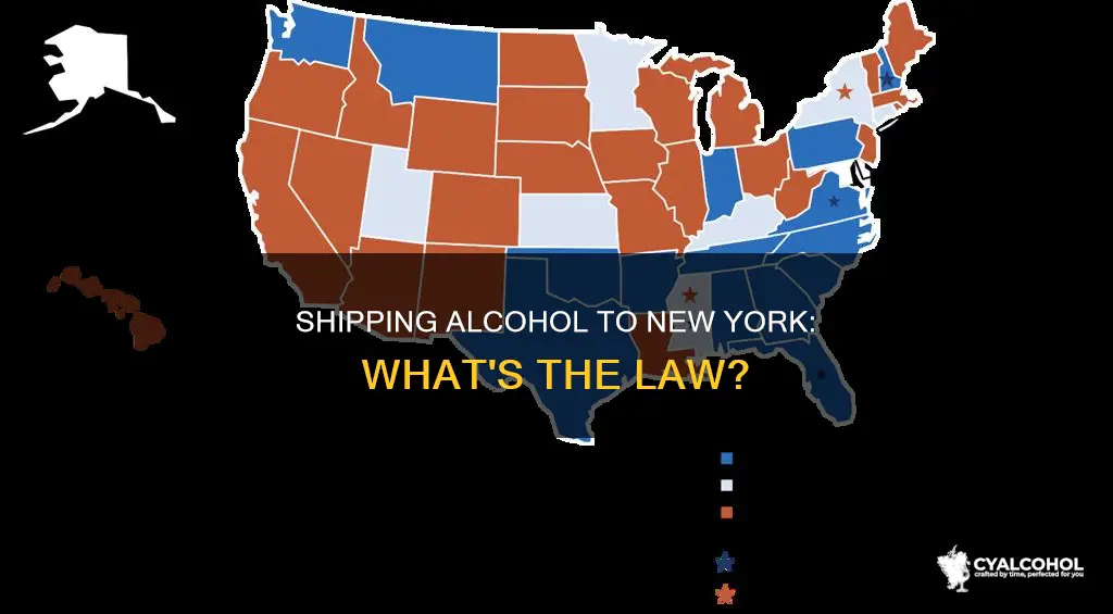 is it legal to ship alcohol to new york