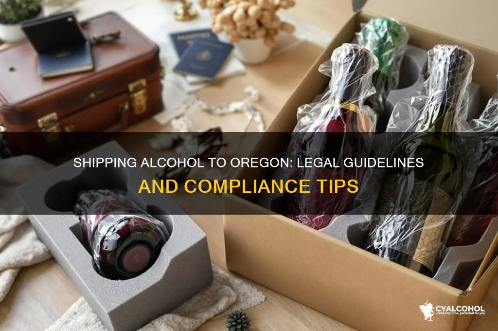is it legal to ship alcohol to oregon