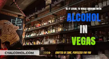 Alcohol on Vegas Streets: What's the Law?