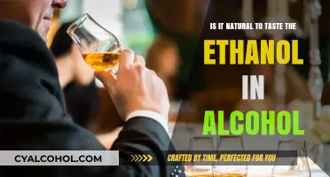 Why You Taste Ethanol in Alcohol
